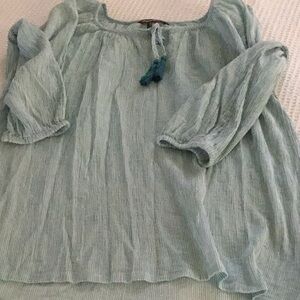 Tommy Bahama peasant top
